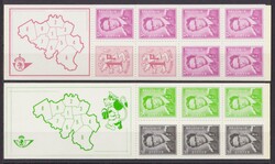 1810: Belgien - Markenheftchen