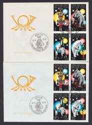 1380: República Democrática Alemana - Se-tenant prints