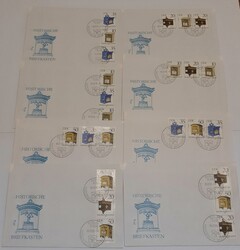 1380: República Democrática Alemana - Se-tenant prints