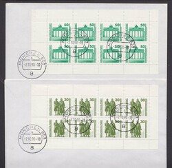 1380: RDA (République démocratique allemande) - Booklet panes