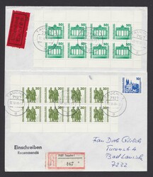 1380: RDA (République démocratique allemande) - Booklet panes