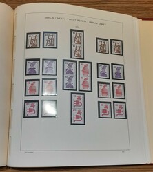 Schaubek-Album mit schöner Sammlung ZD, Rollenmarken, Bogenmarken ...