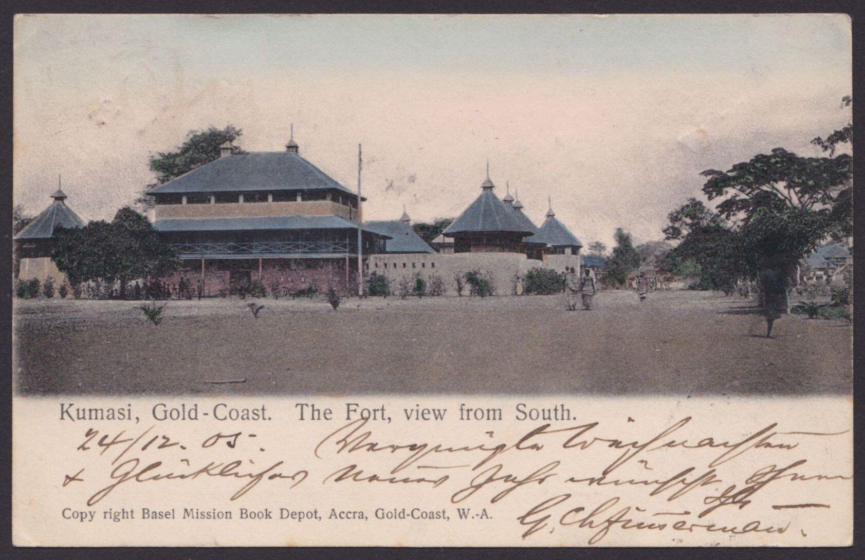 "Kumasi", Goldküste, farbig, 1905 nach DeutschlandAutomatically ...