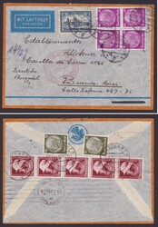 440 u.a. dek. MiF, Luftpost nach Südamerika, Sieger 290 ...