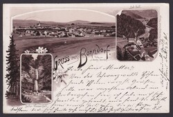 "Bonndorf", Litho, 1897 gelaufen