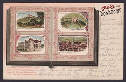 "Donzdorf", farbig, 1902 gelaufenAutomatically generated translation ...