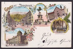 "Innsbruck", Farblitho, 1897 gelaufenAutomatically generated ...