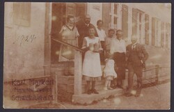 "Schweinfurt", Firmen-Fotokarte "Karl Merkert", 1924, vom Inhaber ...