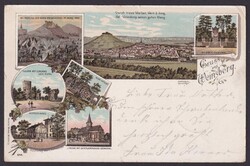 "Weinsberg", Farblitho, 1897 gelaufen