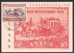 291 "Tag der Briefmarke", pass. Maximumkarte, Esst