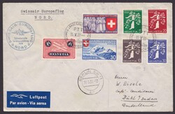 183x, 336/7, 252/5, MiF "Europaflug Nord", 1939, Durchg. ...