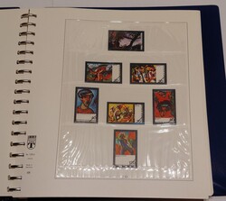 Lindner: blauer Ringbinder mit VD-Seiten Bund 1969/78, ab 72 ...