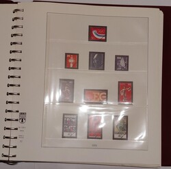 Lindner: brauner Ringbinder mit T-VD-Seiten Bund 1970/82, ab 72 ...