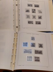 Schaubek: Falzlos-VD "Bund" 2001/15 in 2 blauen Bindern!Automatically ...