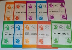 DDR: 10 versch. Hefte "AK Zusammendrucke", 1978/82Automatically ...