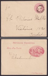 PP "Neujahrskarte" zum 1.1.1899, BedarfAutomatically generated ...