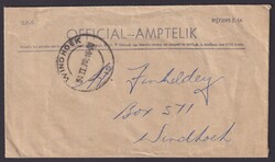 Dienstbrief "Windhoek", 1970, nicht häufig!