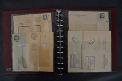 DDR, Dienst/ZKD ab 1954, vielseitiger Posten Belege, dabei EF und MeF ...