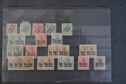 Dt. Kolonien und Auslands-PÄ, kl. gemischter Posten von Pfg.-Werten, ...