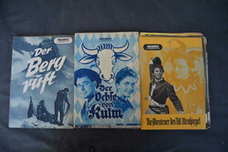 Posten von ca. 210 Filmprogrammen, 8 Stück von 1941/47, 160 Stück ...