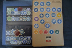 Vignetten, Sammlung von ca. 515 Siegelmarken, dabei bessere wie ...