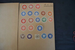 Vignetten, Sammlung von ca. 515 Siegelmarken, dabei bessere wie ...