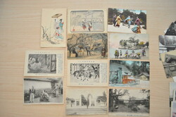 Japan, 37 alte AK mit vielen intr. Ansichten und MotivenAutomatically ...