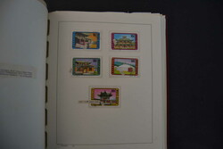 Mongolei, 1958/80, gestempelter Bestand auf Blankoseiten im ...