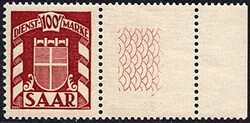 350: Saar - Official stamps