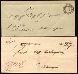 95: l'État souverain allemand de Thurn et Taxis - Pre-philately