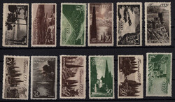 1938, Landschaften, komplett, ungebraucht, KW ca. 200,-Automatically ...