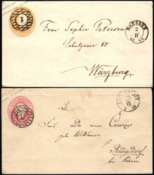 85: Old German States Saxony - Postal stationery