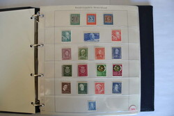 Bund, 1949/2000, meist postfrische komplette Sammlung in 3 ...