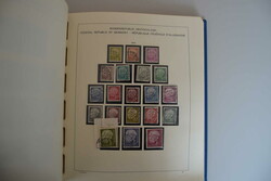 Bund, 1949/Anfang 2023, Sammlung in 7 neuwertigen Schaubek-Alben, es ...