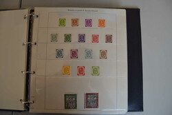 Bund, 1949/69, Sammlung postfrisch, bis auf Posthorn (Nachdruck) ...