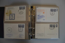 DDR, Sammlung Ganzsachen ab P 1, ohne Handstempel und die Spitzen von ...