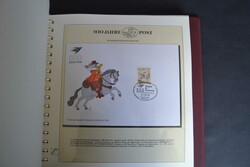 Deutsche Postgeschichte/"500 Jahre Post", 2 wunderschöne ...