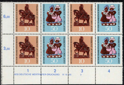 1380: German Democratic Republic - Se-tenant prints