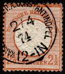 159: 在外国ドイツ郵便局・トルコ・切手前代