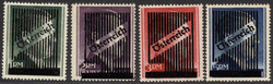 1/5 RM Hitler, überdruckt, nicht ausgegeben, gez. K 14, postfrisch, ...