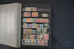 Österreich, Dublettenbestand im gr. Steckbuch mit meist Material ...