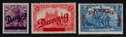 1920, gr. Innendienst, komplett, 60 Pfg. ungebraucht, mehrfach ...