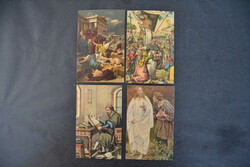 78 farbige AK mit christlichen Motiven, davon 60 Stk. zur Heiligen ...