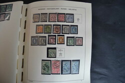 Schweiz, 1854/1983, umfangreiche und überwiegend gestempelte ...