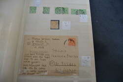 Bizone, AM-Post, saubere gestempelte Sammlung im Steckbuch, dabei ...