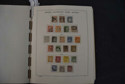 Schweiz, 1850/2001, gestempelte Teilsammlung auf Schaubek-Text im ...
