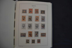 Estland, 1918/40, sehr gut bestückte Teilsammlung, meist gestempelt, ...