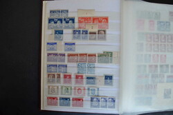 DDR, 1949/90, umfangreiche Sammlung/Bestand in 4 dicken Steckbüchern ...