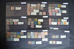 AD ab 1850, Lot von meist gestempelten Werten (einige ungebraucht) ...