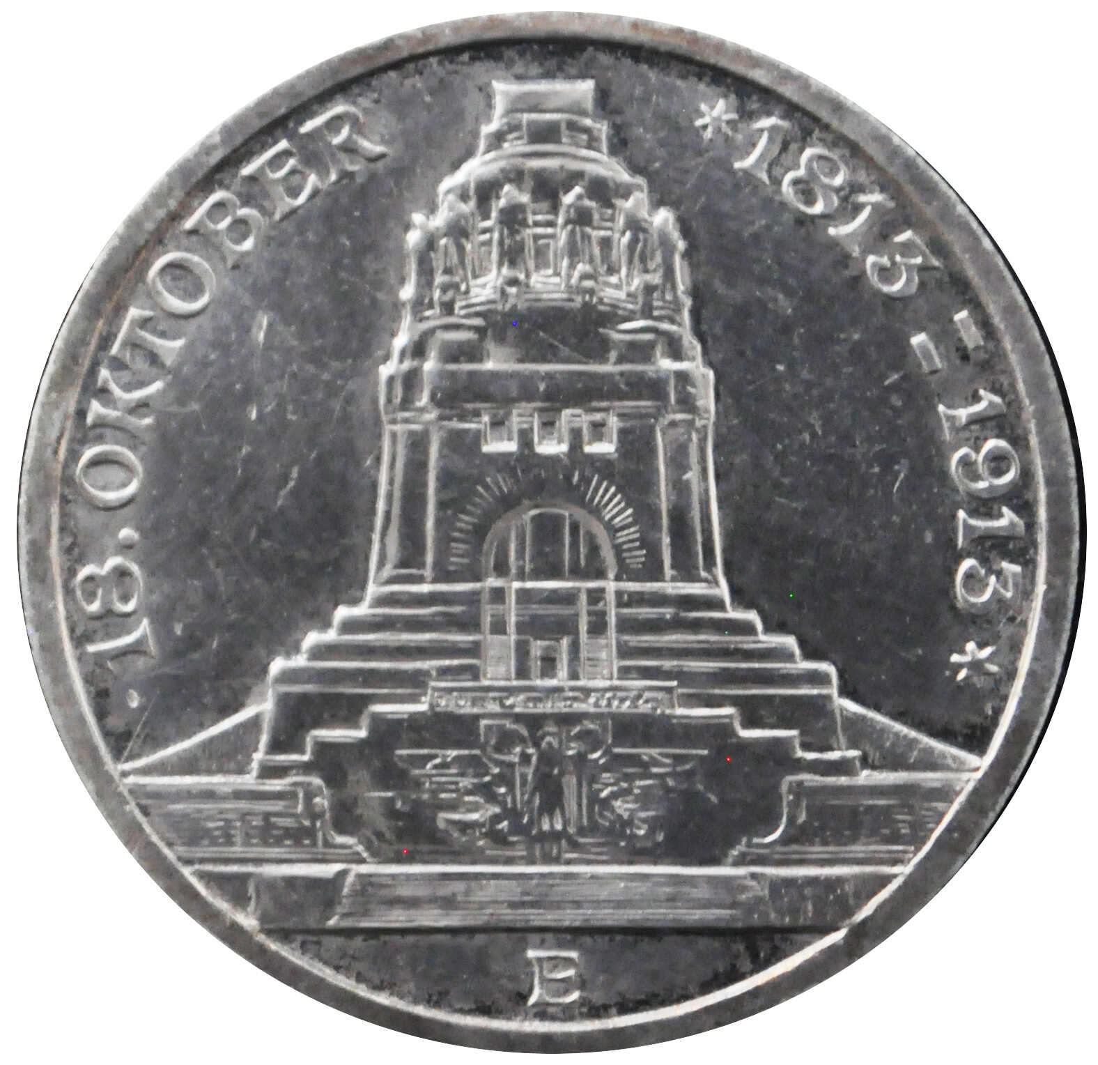 1913, 3 M. Völkerschlachtdenkmal Leipzig, E, vzAutomatically ...